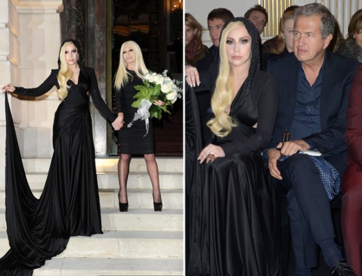 Atelier Versace & Lady Gaga kicks of Paris Haute Couture Fashion Week