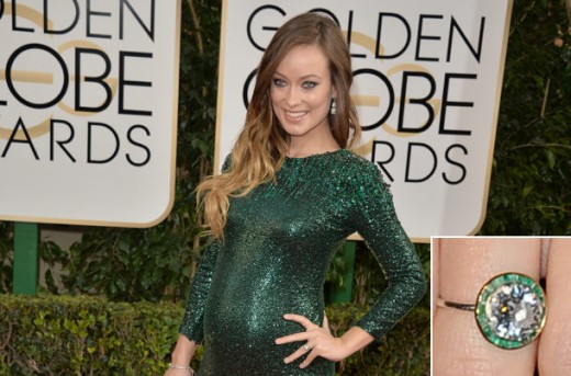 Olivia Wilde Engagement Rings