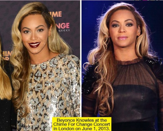 Beyonce’s Blonde Braids Get Her Swiss Miss Look