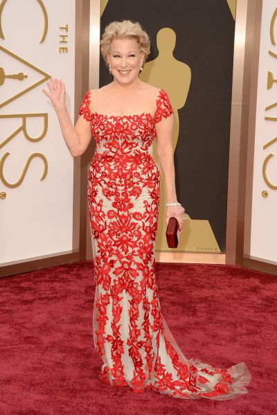 Bette Midler Best Dresses From The Oscars 2014