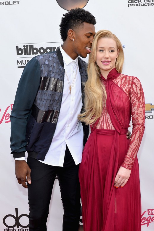 Iggy Azalea and Nick Young