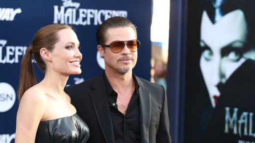Brad Pitt & Angelina Jolie Hot Pictures on Red Carpet