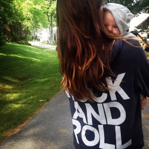 Olivia Wilde's First Pic Of Baby Otis Is Totally Rock 'N' Roll