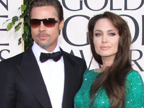 Brad Pitt and Angelina Jolie build skateboard park