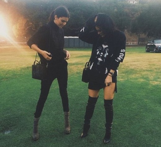 Kim Kardashian, steals Kylie Jenner's teen style for fashion shoot