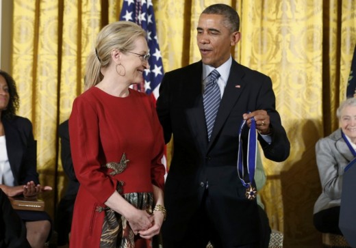 American President Expresses Love for Meryl Streep