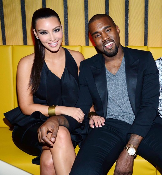 Kim Kardashian & Kanye West Hot Pics