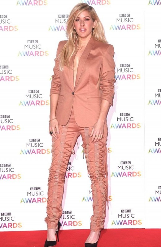 Ellie Goulding wins the prize for worst dressed at BBC Music Awards 2014