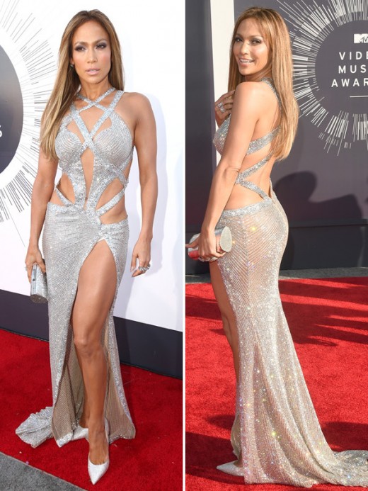 Jennifer Lopez Most Revealing Dresses of 2014