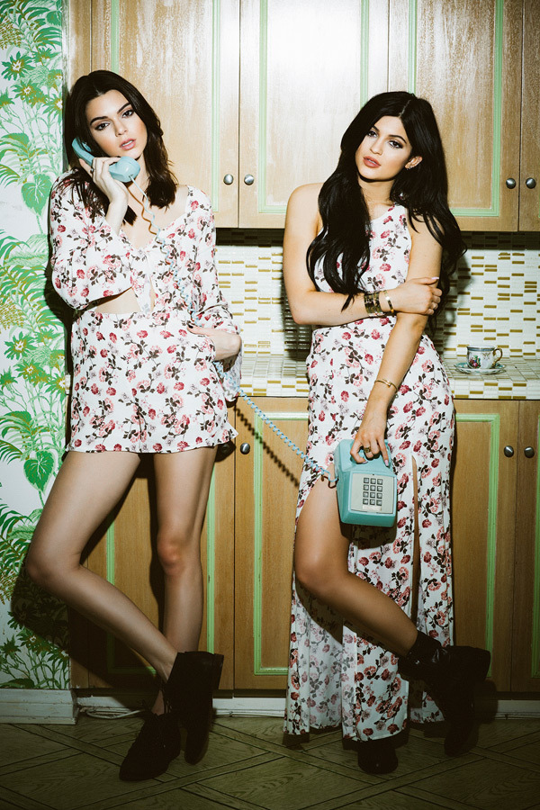 Kendall & Kylie Jenner Valentine's Day Campaign 2015