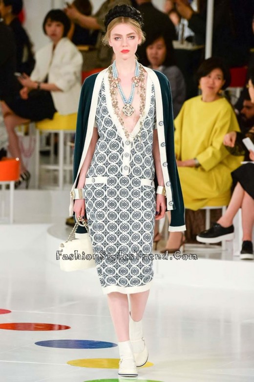 Chanel Resort Dresses Collection 2016 (18)
