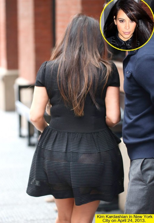 Kim Kardashian Wardrobe Malfunction