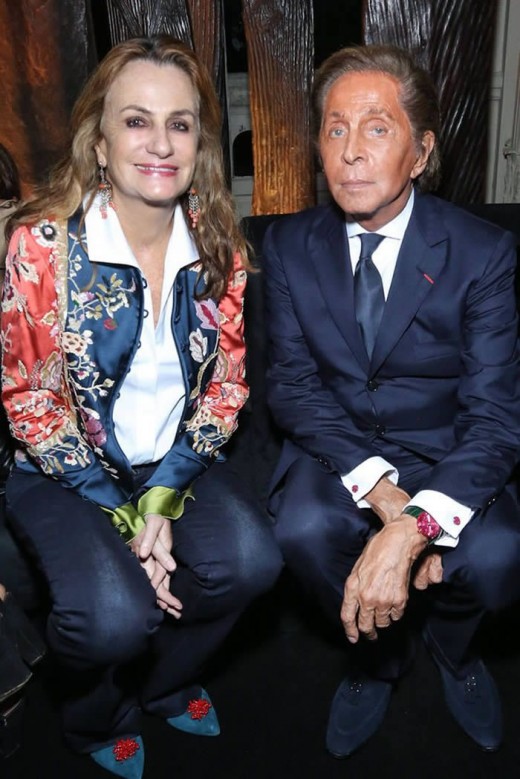 Georgina_Brandolini_dAdda_and_Valentino_Garavani