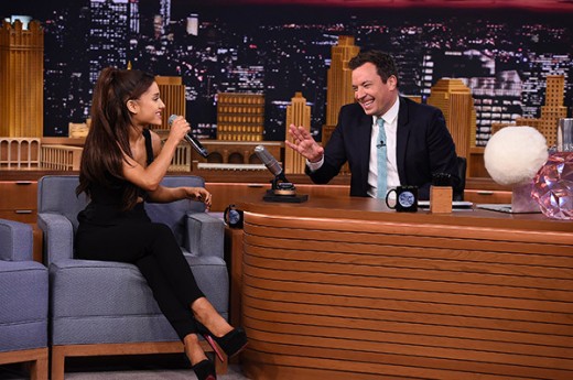 Ariana Grande At Jimmy Fallon