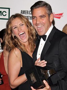 George Clooney & Julie Roberts