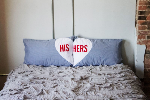 His & Hers Pillowcases