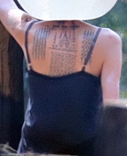 Angelina Jolie's Tattoos