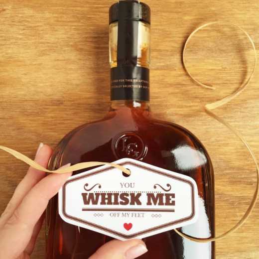 "You Whisk Me Off My Feet" Whiskey Valentine