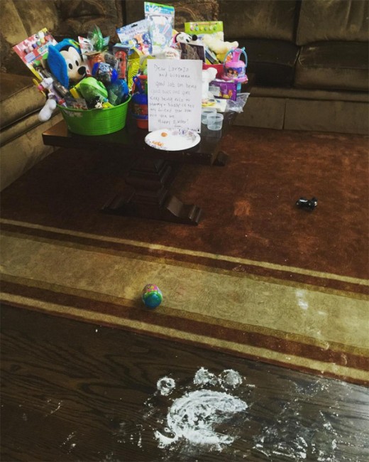 Lamar Odom Spends Easter With Khloe & Her Family