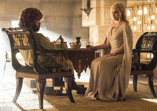 *Tyrion and Daenerys meet