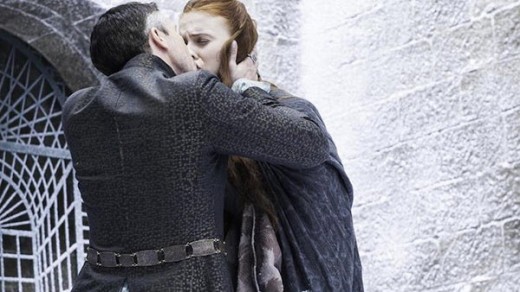 *Littlefinger and Sansa kiss