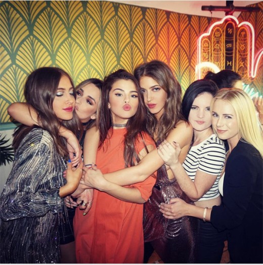 Selena Gomez & Kylie Jenner Enjoyed Party In Hollywood