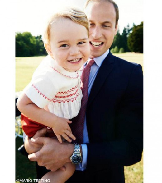 Prince George 2nd Birthday Portrait