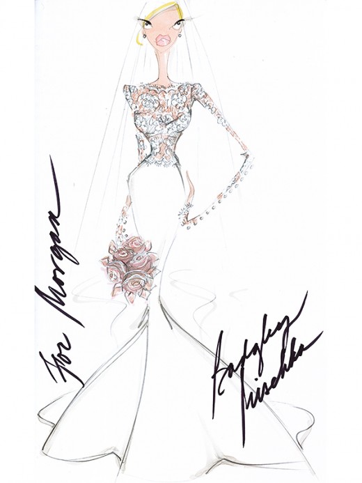 Morgan Stewart two Piece Wedding Dress Was an Accident Morgan Stewart two Piece Wedding Dress Was an Accident