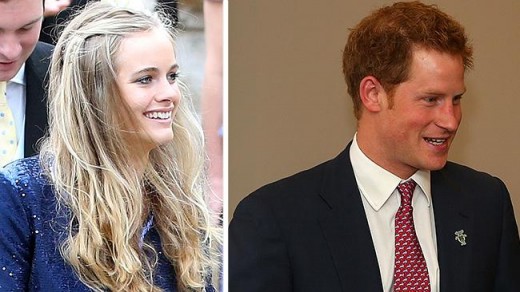 British Prince Harry and girlfriendBritish Prince Harry and girlfriend
