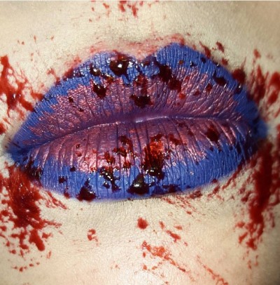 Scary Halloween Lip Art