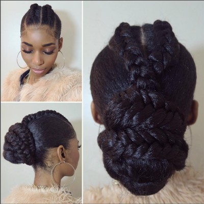 cornrow-fishtail-bun-chime-edwards