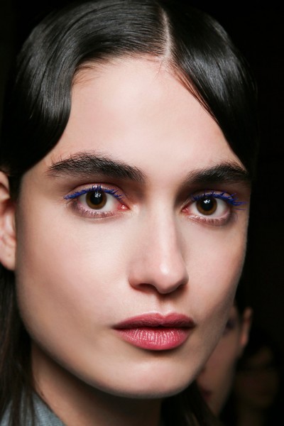 lea-peckre-spring-2015-blue-mascara-upper-lash-line