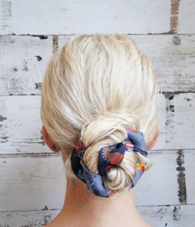 scarf-bun
