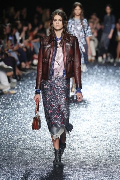 Kaia Gerber First Fashion Week 2017