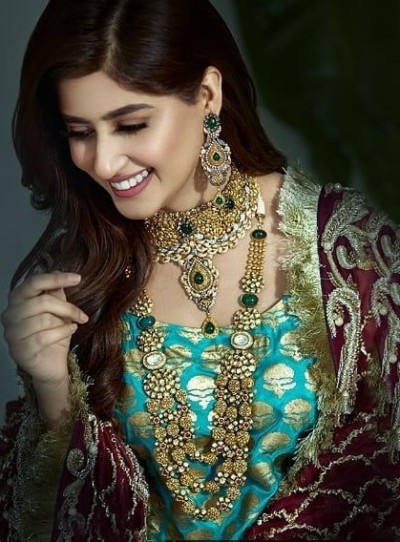 Beautiful Photoshoot of Sajal Ali for Haroon Sharif Jewellers