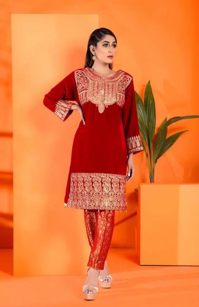 Al-Zohaib-Embroidered-Velvet-dresses-4 Al-Zohaib-Embroidered-Velvet-dresses-4