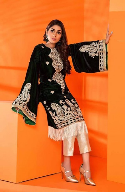 Al-Zohaib-Embroidered-Velvet-dresses