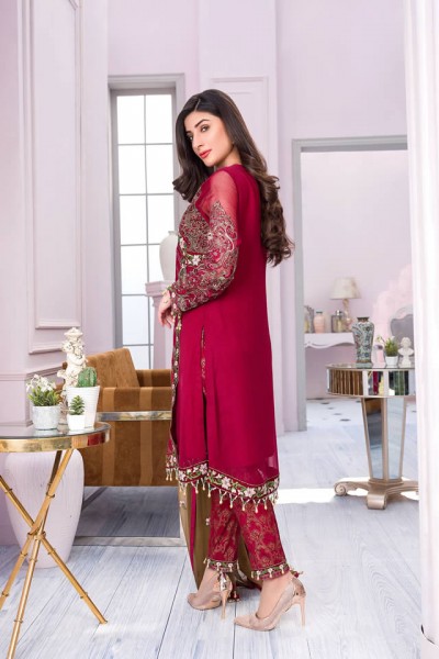 Embroidered Chiffon Collection 2020 