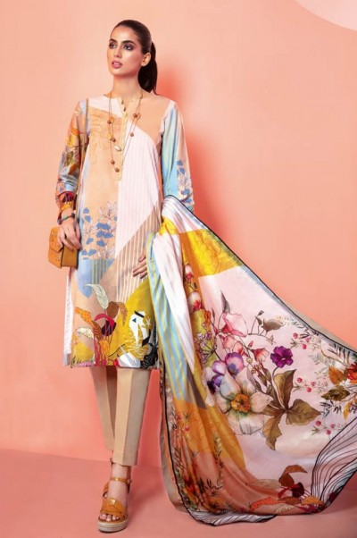 Gul Ahmed Embroidered Lawn